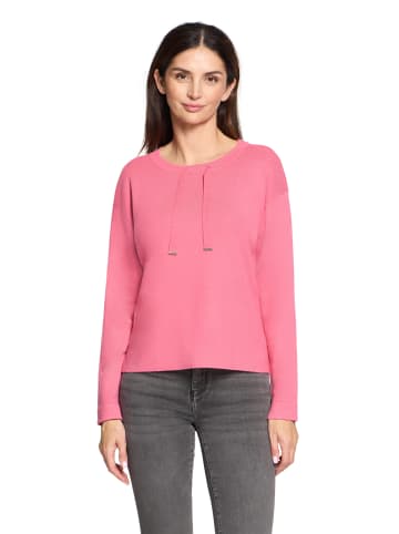 Betty Barclay Feinstrickpullover mit Seitenschlitzen in Pink