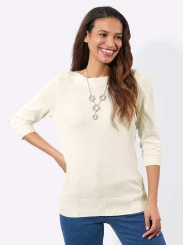WITT WEIDEN 3/4-Arm-Pullover in ecru