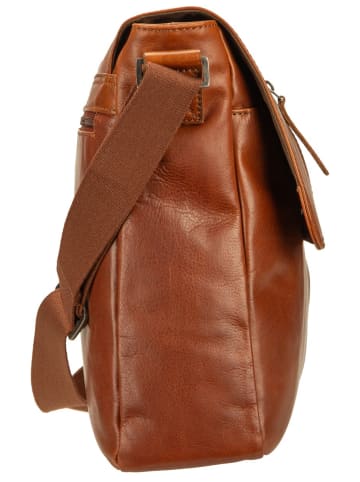 Greenburry Handtasche Waxy Vintage A4 Messenger in Tobacco Nut