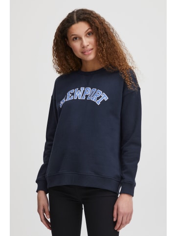 Oxmo Sweatshirt OXColeen in Dunkelblau