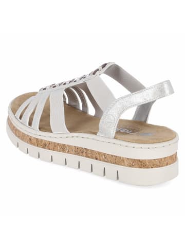 rieker Sandalen in silber