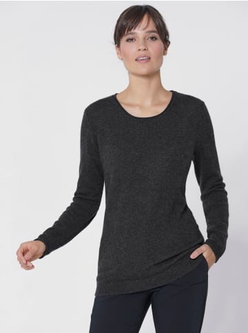 WITT WEIDEN Kaschmirpullover in anthrazit-meliert