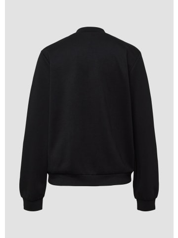 s.Oliver Sweatshirt Jacke in 9999_schwarz