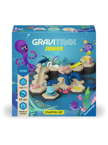 Ravensburger Denkspiel GraviTrax Junior - Starter-Set S Ocean 3-7 Jahre in bunt
