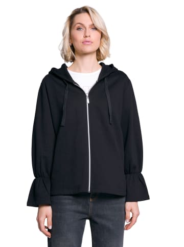 Gina Laura Sweatjacke in schwarz