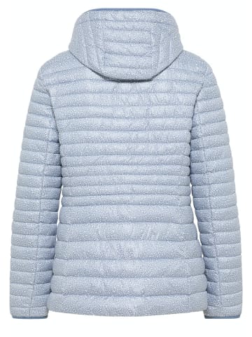 Lebek Jacke Down Free mit Kapuze in Blau