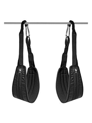 FitEngine Bauchtrainer Schlaufen schwarz  Schwarz
