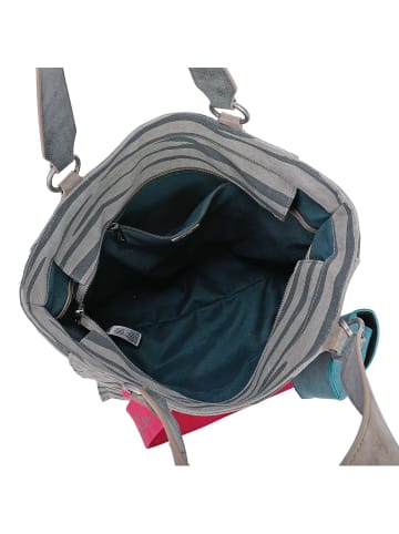 Fritzi aus Preußen Izzy02 Canvas Shopper Tasche 32 cm zebra wild