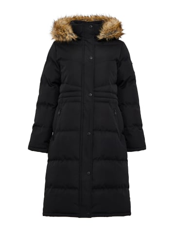 Threadbare Wintermantel THB Arnie Long Padded Coat in Schwarz