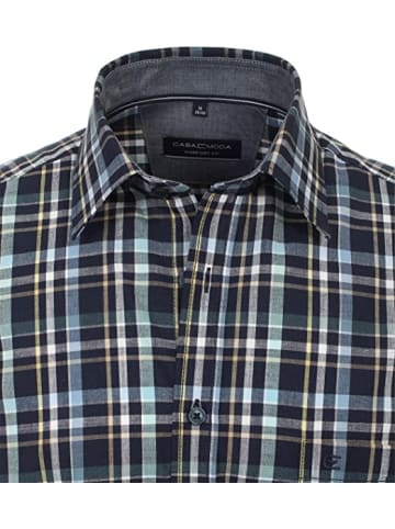 Venti Kurzarm FreizeitHemd für Herren in blau