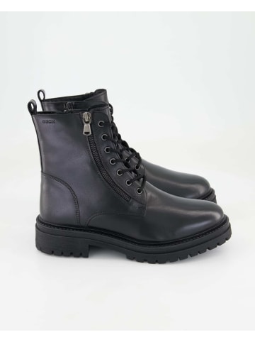 Geox Schnürstiefeletten in Schwarz