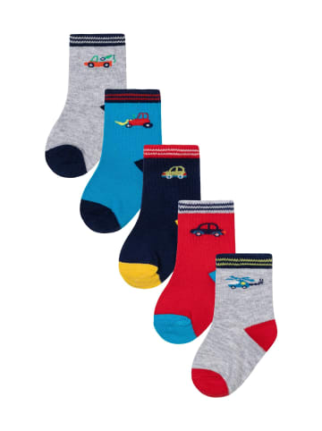 Minoti 5er-Set: Kurzsocken NBB SOCK 46 in dunkelblau