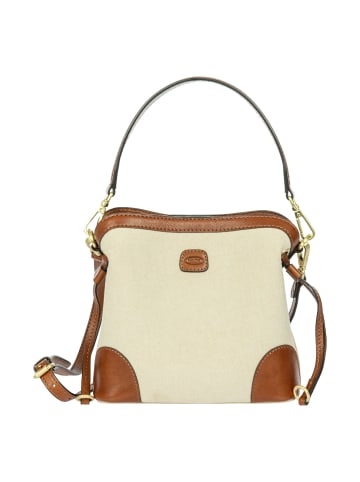 BRIC`s Volterra Trama Schultertasche 20 cm cappuccino