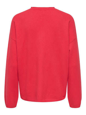 ONLY Strickpullover in Mars Red