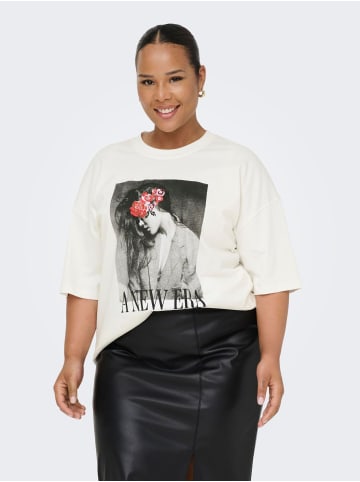 ONLY Carmakoma T-shirt in Cloud Dancer