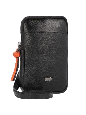 Braun Büffel Novara Umängetasche Leder 10 cm in schwarz