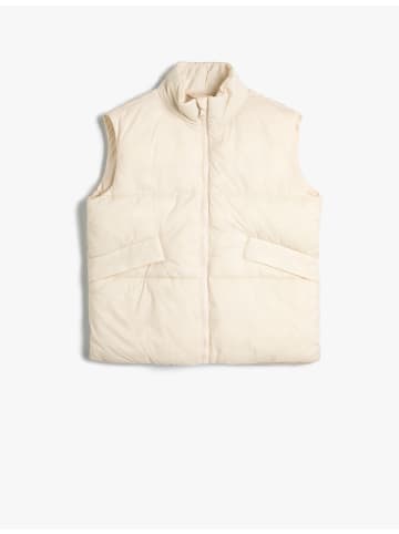 KOTON Weste Anorak in Ekru