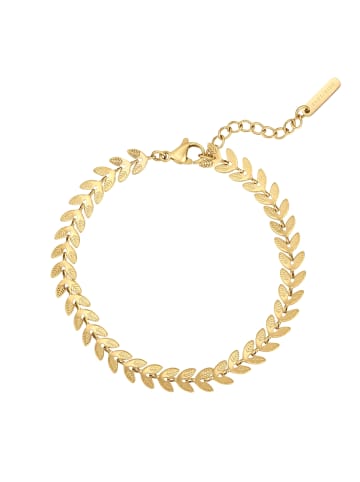Eastside NY Armband Blatt aus Edelstahl in gelbgold