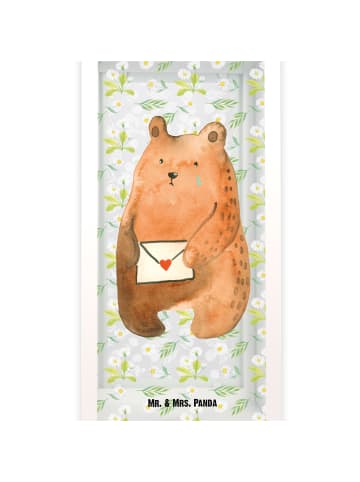 Mr. & Mrs. Panda Laterne Bär Liebesbrief ohne Spruch in Transparent