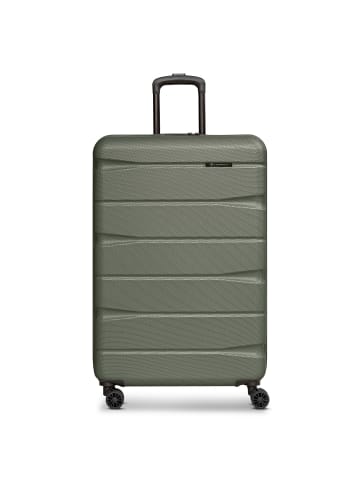 Franky Munich 4.0 4 Rollen Trolley L 76 cm mit Dehnfalte in olive dull