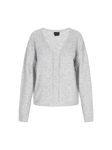 DreiMaster Women Sweater in grey melange