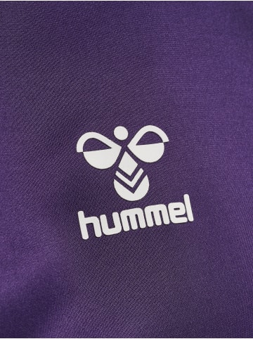 Hummel Hummel Zip Jacke Hmlcore Multisport Unisex Erwachsene Atmungsaktiv Feuchtigkeitsabsorbierenden in ACAI/WHITE