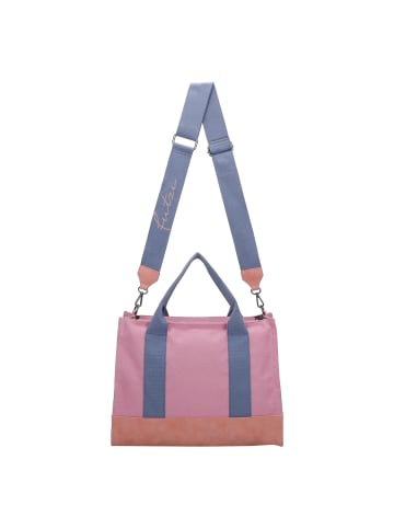 Fritzi aus Preußen Canvas Handtasche 40 cm rosy