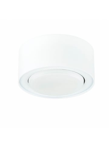 Licht-Erlebnisse Deckenlampe Ø 10 x (H)4.5 cm in Weiß