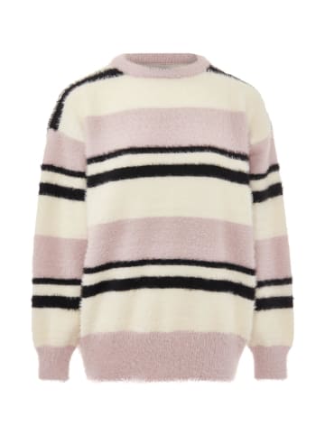VIRITA Women Strickpullover in Rosa Mehrfarbig