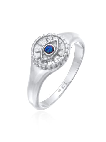 Elli Ring 925 Sterling Silber Evil Eye in Silber