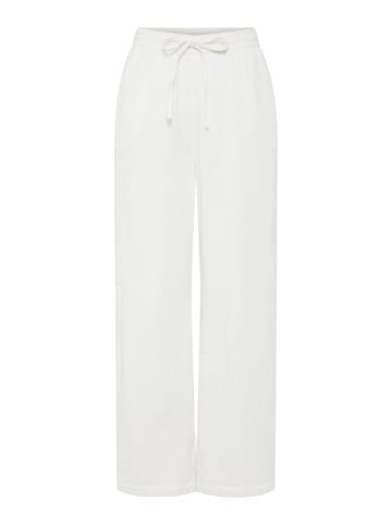 Pieces Hose mit weitem Bein in Cloud Dancer