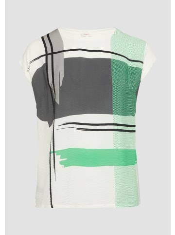 s.Oliver T-Shirt in 02D0_ecru