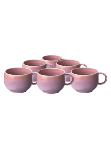 like. by Villeroy & Boch Espressotasse 6 Stk Perlemor Coral in rosa