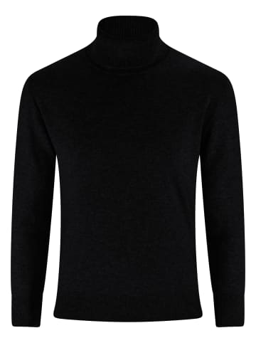CASH-MERE.CH Rollkragen Pullover in Schwarz