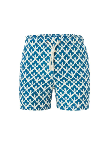 Gassa d’Amante Badeshorts & T-Shirt (2tlg. Set) Sanremo in Dunkelblau-Jeansblau