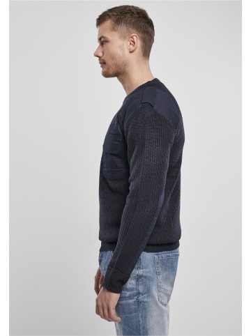 Brandit Crew Neck Jumper in navy