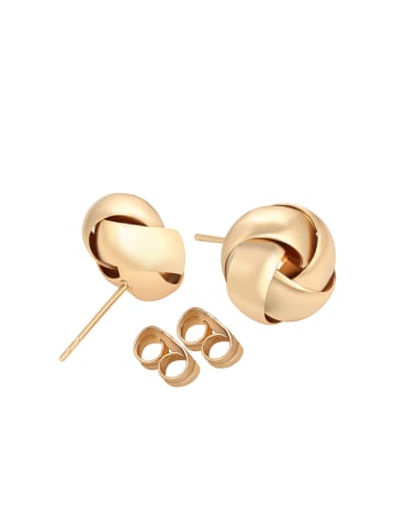 faina Women Stud Earrings in Rose Gold
