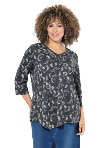 Ulla Popken Shirt in schwarz