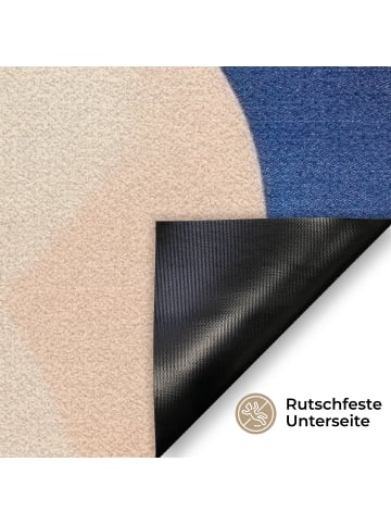 OnlyWow Fußmatte Bunte Kurven