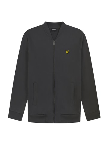 Lyle & Scott Sweatjacke in Anthrazit