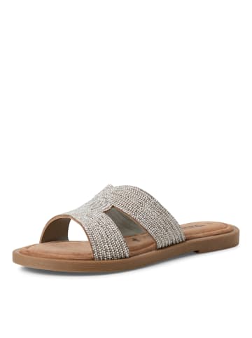 Tamaris Pantolette in silber