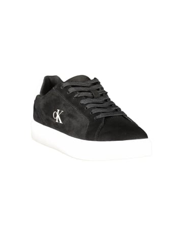 Calvin Klein Schwarz Leder Herren Sneaker