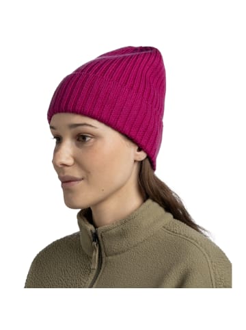 Buff Buff  Knitted Norval Hat Beanie in Violett