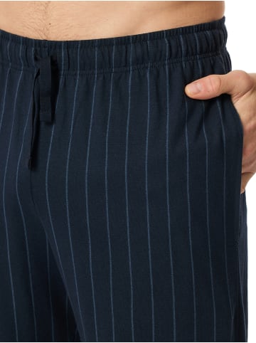 Schiesser Pyjamashorts Mix & Relax Bermuda in nachtblau