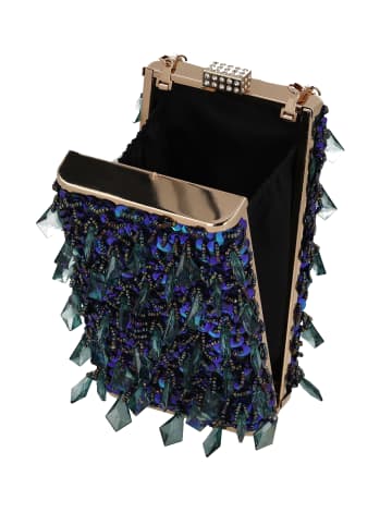 faina Women Handbag in Dark Green