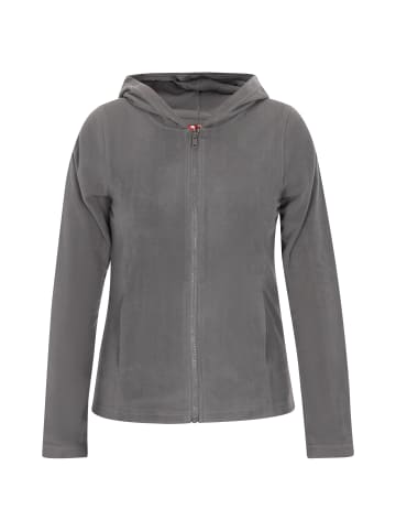 myMo ROCKS Damen Fleecejacke in Dunkelgrau