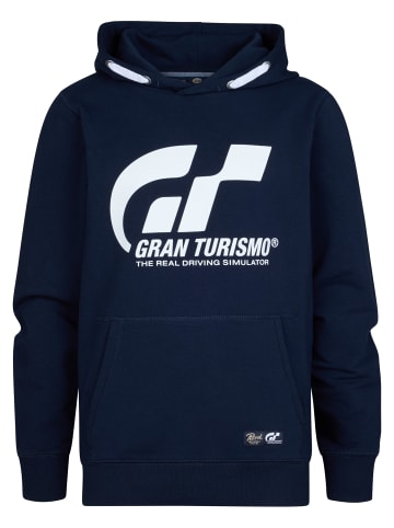 Petrol Industries Lässiger Kapuzenpullover Gran Turismo Torque in Blau