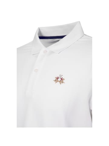 La Martina Poloshirt CCMP12 XT in weiss