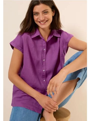 Cecil Poloshirt kurzarm für Damen in uni