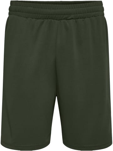 Hummel Hummel Kurze Hose Hmlte Multisport Herren Schnelltrocknend in CLIMBING IVY